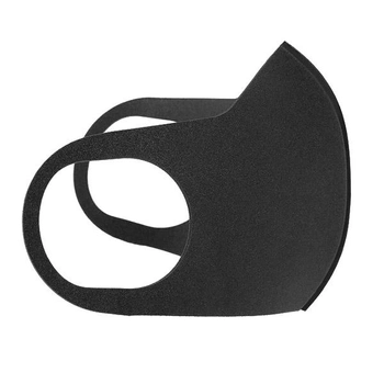Багаторазова захисна маска PITTA MASK SponDuct BLACK Original (3 шт.)