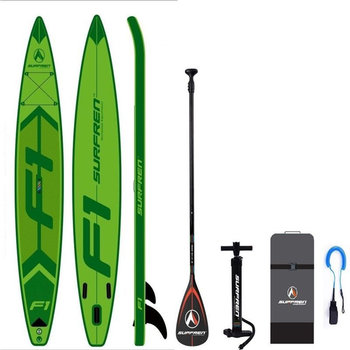 Двошарова надувна туринговая SUP дошка SurfRen F1 14"