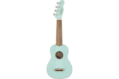 Укулеле FENDER UKULELE VENICE SOPRANO DAPHNE BLUE WN