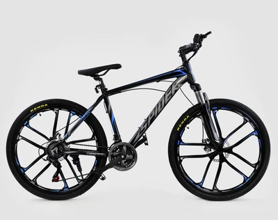 Горный велосипед на литых дисках CORSO SPIDER Evolution 26 Черно-синий