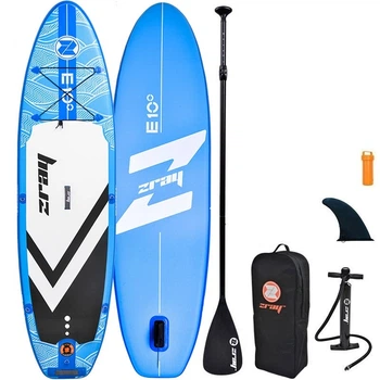Надувная SUP доска для САП серфинга борд Z-Ray 9'9" Evasion Deluxe E10 2020 с веслом, насосом и сумкой для хранения
