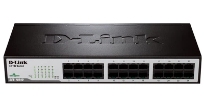 Комутатор D-Link DES-1024D/E / 24*100Мбіт/с / метал