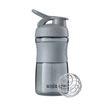 Шейкер спортивний пляшка BlenderBottle SportMixer 20oz/590ml Grey Original