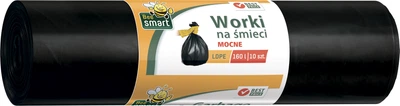 Мішки для сміття Bee Smart 160 л 10 шт. (5900942242368)