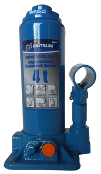 Домкрат бутылочный гидравлический 4T (UN90404 Unitraum)
