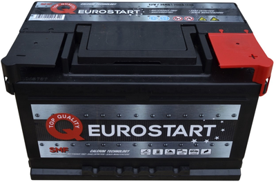 Автомобильный аккумулятор EUROSTART 74Ah Ев (-/+) (700EN) (574014070)