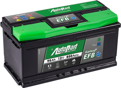 Автомобильный аккумулятор Autopart 95 Ah/12V Galaxy EFB_Start-Stop (0) (ARL095-EFB)