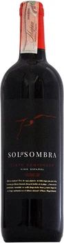 Вино Sol Sombra червоне напівсолодке 0.75 л 10% (8422795001222_8437020831185)