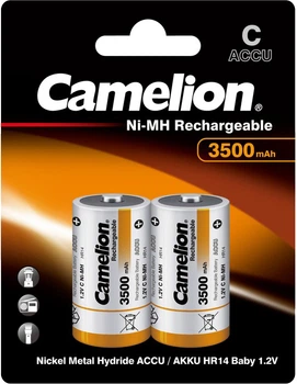 Акумулятор Camelion R14-2BL 3500 мА·год Ni-MH (NH-С3500BP2)
