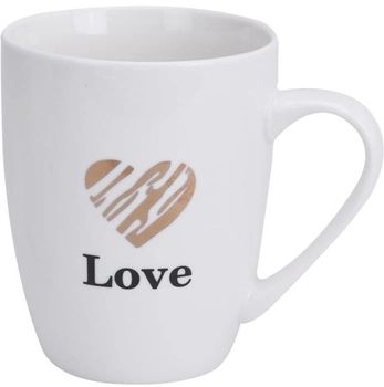 Чашка Excellent Houseware 320 мл (Q75900230_love_gold_heart)