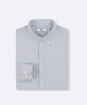 Мужская рубашка - рубашка Uniqlo UQ0264M L Комбинированный