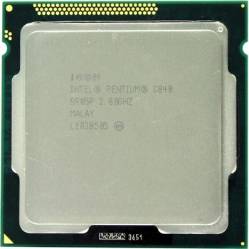 Процессор Intel Pentium G840 Tray (LGA1155/ 2x2.8GHz / 5 GT/s / 3MB / 65 Вт ) Б/У