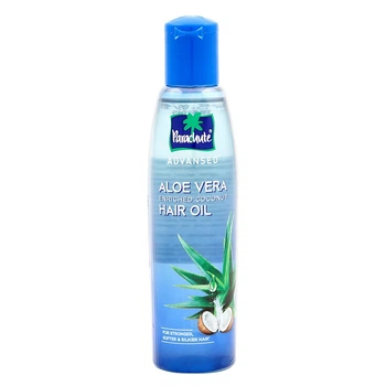 Кокосовое масло Parachute Advansed для укрепления, шелковистости и блеска волос с алоэ вера 150 мл