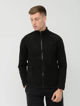 Толстовка на флисе, на молнии мужская Sol`s Norman Men 02093312 M Черная (3660731279716)