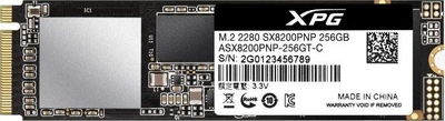 ADATA XPG SX8200 Pro 256GB M.2 2280 PCIe Gen3x4 3D NAND TLC (ASX8200PNP-256GT-C)