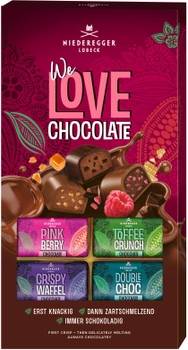 Шоколадні цукерки Niederegger Мікс у молочному шоколаді та чорному шоколаді 200 г (4000161170259)