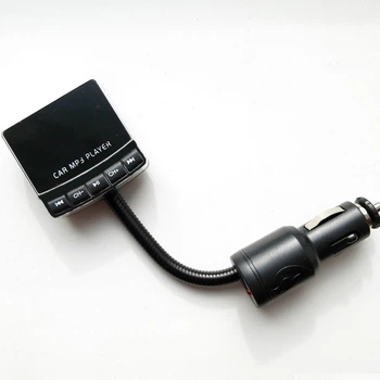 Автомобильный FM-модулятор 856 USB/micro SD от прикуривателя Black (av052)