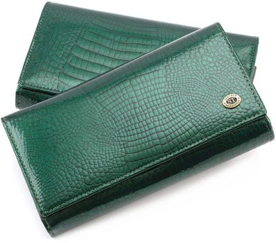 Женский кошелек ST Leather S8001A Green