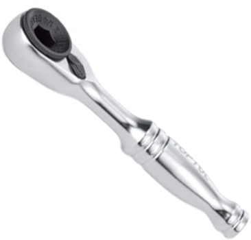 Трещотка-битодержатель Toptul 1/4" 60 зубцов мини (CHDV0801)