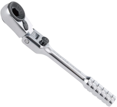 Трещотка с шарниром Toptul 1/4" 60 зубцов мини (исп. с FTDF0810) (CHEV0811)