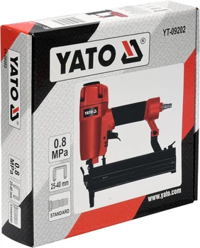 Zszywacz pneumatyczny YATO na zszywki 25-40 mm 5.7 mm (YT-09202) (5906083034374)
