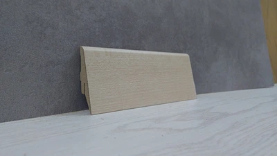 Плінтус Супер Профіль Клен Танзау 2800x55x19 Бежевий 1255kt