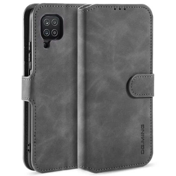 Чохол DG.MING Retro Style для Samsung Galaxy A12 (A125) / A12 Nacho (A127) / M12 (M127) - Grey