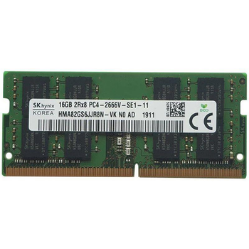 Оперативна пам'ять SK Hynix 16 GB SO-DIMM DDR4 2666 MHz (HMA82GS6JJR8N-VK)