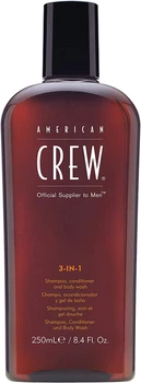 Засіб для догляду за волоссям і тілом American Crew Classic 3-в-1 250 мл (669316058220)