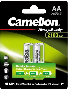 Camelion 2 Camelion AAA Rechargeable Batteries 800mAh 2BL NI-MH 1.2V HR03 Nimh Orange Neu 