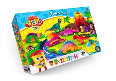 Тесто для лепки Danko Toys Master Do Дино-мир (рус.) TMD-10-04