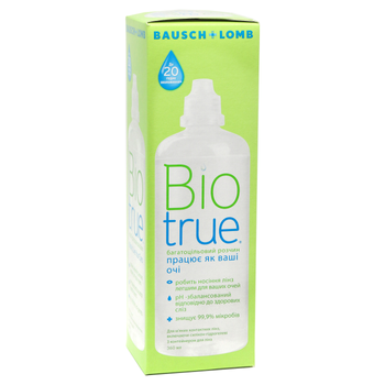 Розчин для контактних лінз Bausch & Lomb Biotrue 360 ml