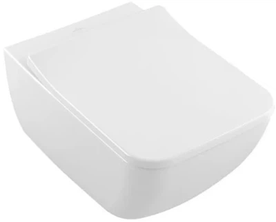 Унитаз подвесной VILLEROY & BOCH Venticello 4611RL01 DirectFlush с сиденьем Soft Close 9M80S101