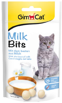 Витаминизированные лакомства для котов Gimborn GimCat MilkBits с молоком 40 г (4002064418735)