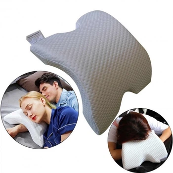 Ортопедическая подушка для сна с эффектом памяти Memory Pillow изогнутая