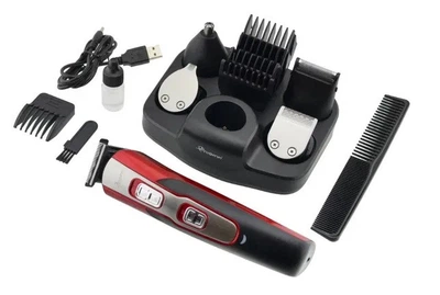 Машинка для стрижки Geemy 10 в 1 Geemy GM 592 крсный