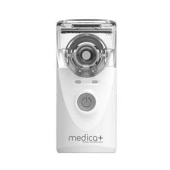 Ультразвуковой меш ингалятор для взрослых и детей Medica-Plus Breath Control 6.0 портативный небулайзер с микронной сеткой Original Белый