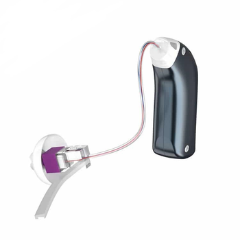 Универсальный слуховой аппарат Medica-Plus sound control 10.0 (Pro +) Цифровой заушный усилитель с менеджером адаптации по мощности Original Черный