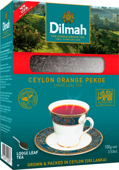 Чай Dilmah Чорний Великолистовий 100 г (9312631122275)