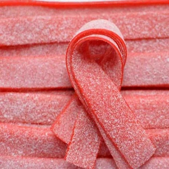 Жувальний мармелад Dulse Plus Стрічка полуниця кисла 100 г