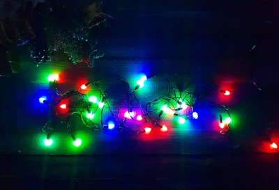 Светодиодная гирлянда LED Waterproof Light Конусы 5 м 28 лампочек арт. 27-28