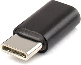 Переходник Atcom Micro USB - USB Type-C Black (8101)