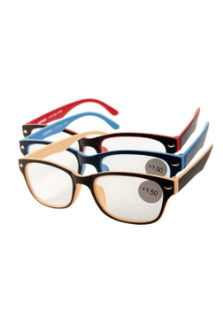 Набір окулярів для читання (3шт) +1,5 Graffiti 14х4см Різнобарвний 32000000054353