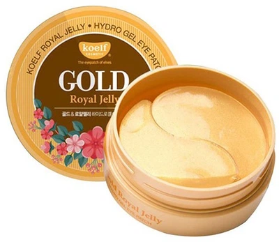 Гидрогелевые патчи для глаз с золотом Koelf Gold & Royal Jelly Eye Patch 60 шт (8809239802612)