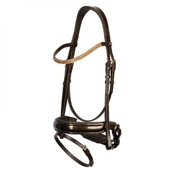 Уздечка Harrys Horse "Metallic" Коричневый Full