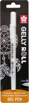 Ручка гелевая Sakura Gelly Roll белый 0,4мм BASIC MEDIUM (8712079441715)