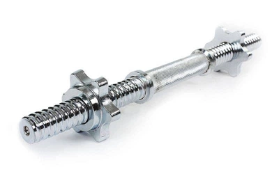 Гриф гантельный с насечкой хромированный Hop-Sport TA-8049