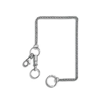 Ланцюжок Victorinox 40см хром (D1,5мм) (41831)+карабін (41835)+карабін (41