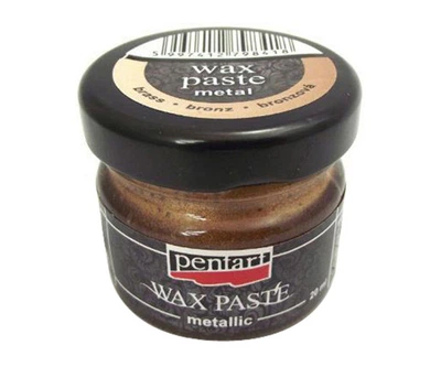 Паста восковая Pentart Wax Paste бронза 20 мл (4428)