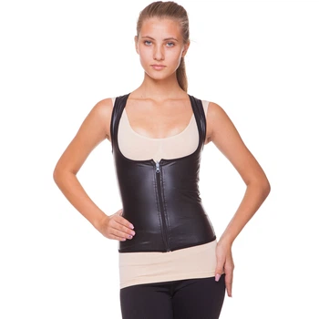 Майка для схуднення з ефектом Sibote 2118 розмір XL (48-50) Black
